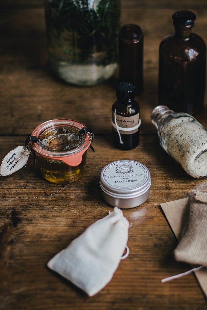 DIY Gifts: Satsuma Herb de Provence Salt & Saffron Lavender Honey // Kinfolk Workshop TN