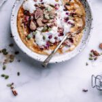 pumpkin pie oatmeal porridge | vegan gluten free