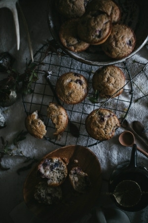 Strawberry & Rosemary Buttermilk Muffins Tea Blending