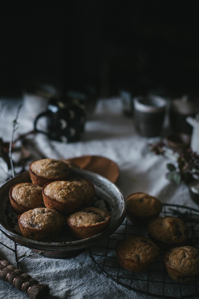 Strawberry & Rosemary Buttermilk Muffins + Tea Blending