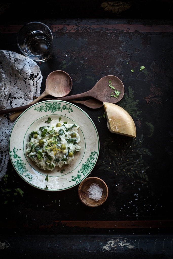Local Milk x Little Upside Down Cake Portugal Styling & Photography Workshop | Spring Risotto