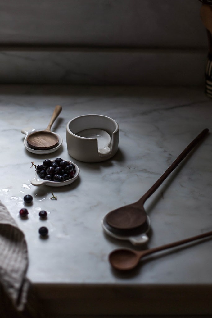 fringe & fettle ceramics x hackwith design house nesting spoons